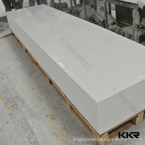 12mm Glacier White Artificial Stone Solid Surface